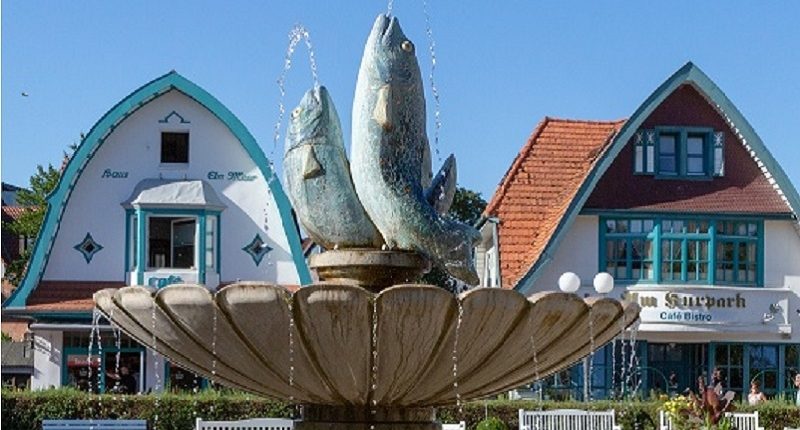 TWH_Impression_0215kurhoch der Kurpark von Boltenhagen mit dem berühmten Springbrunnen
