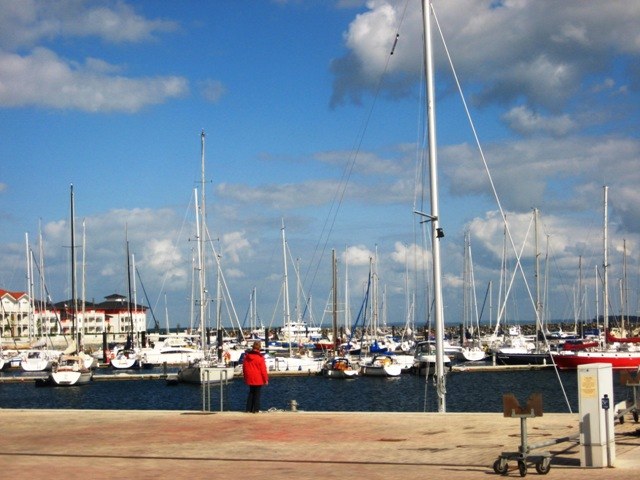 Yachthafen der Weißen Wiek im Ostseebad Boltenhagen
